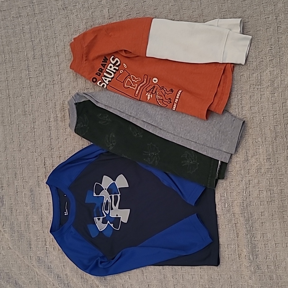 3 long sleeve shirts